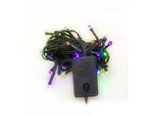 Гирлянда светодиодная "Шнур" Космос LD100C-GM RGB 220В 100шт/м IP20 10м картинка 